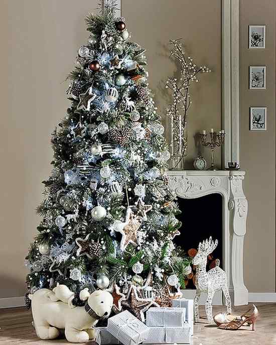 christmas-tree-ideas-silver